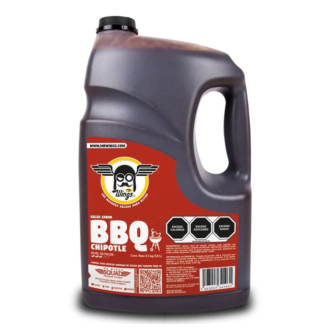 Salsa BBQ Chipotle Galon — código BBQCHIPOTLE
