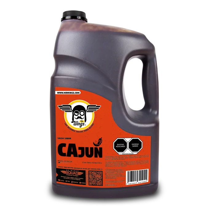 Salsa Cajun Galon — código CAJUN