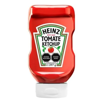Catsup Heinz Red Pet Botella Caja con 16pz. de 397gr — código C16, Caja