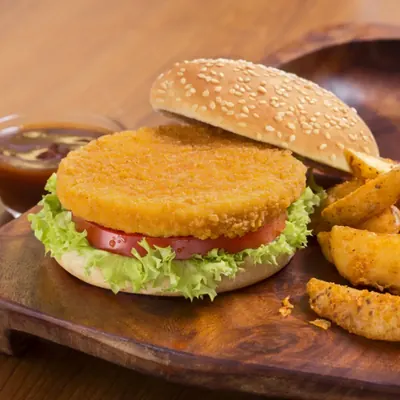 Hamburguesa de Pechuga Pilgrims — código POL-HP, Caja 12 kg