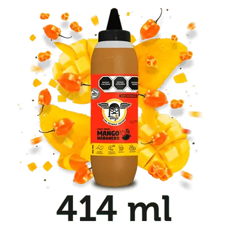 Salsa Mango Habanero 414 Ml. — código MANGOH414, 414 ml