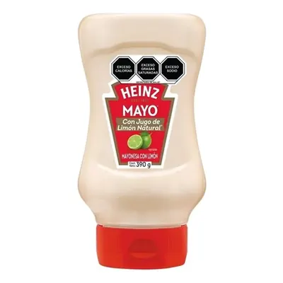 Heinz Mayonesa Limon Pet 390g — código M24, Caja