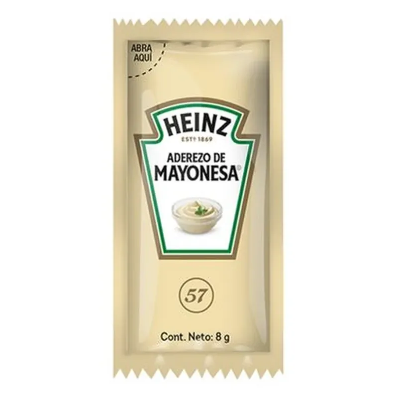 Mayonesa Heinz 200 Sobres de 8gr — código M200, Caja