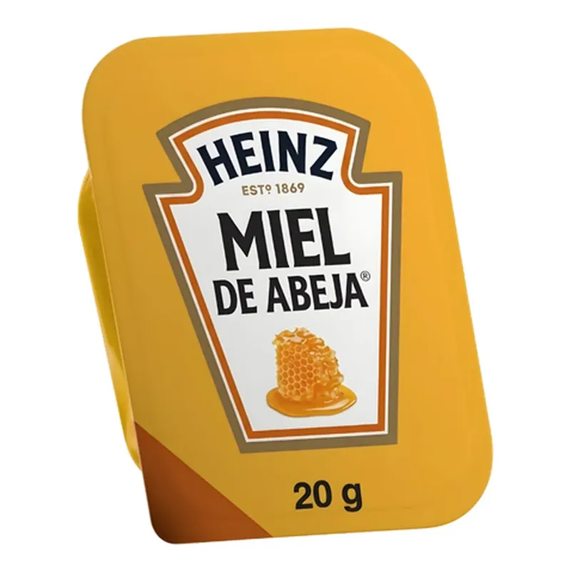 Miel de Abeja Heinz 120/20g — código MA120, 120 pz de 20 g