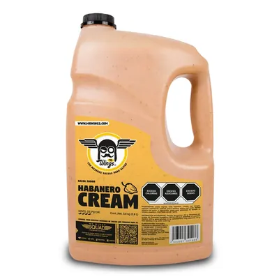 Salsa Habanero Cream Galon — código CREAM