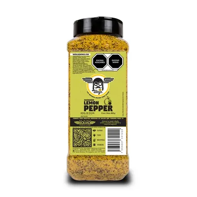 Sazonador Lemon Pepper Bote 800 Gr — código LP