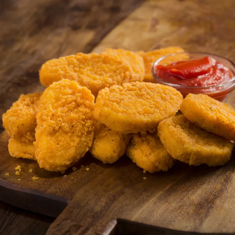 Nugget de Pechuga Empanizado Pilgrim´s 12 Kg — código 6671, Caja 12 kg