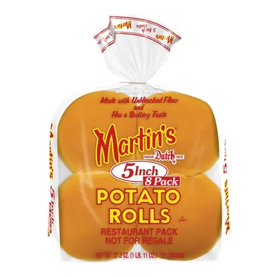 Inch Potato Roll 4-8 Each — código PHM5, 4 pq/8 pz