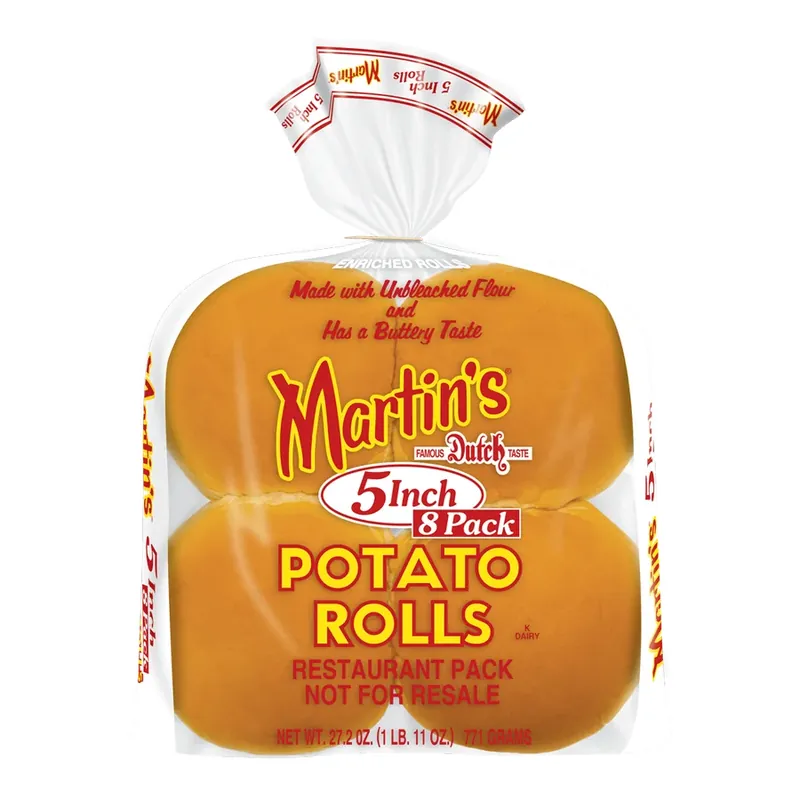 Inch Potato Roll 4-8 Each — código PHM5, 4 pq/8 pz