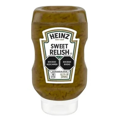 Heinz Relishpet 12/12.7oz — código P12, 12 pz de 12.7 oz