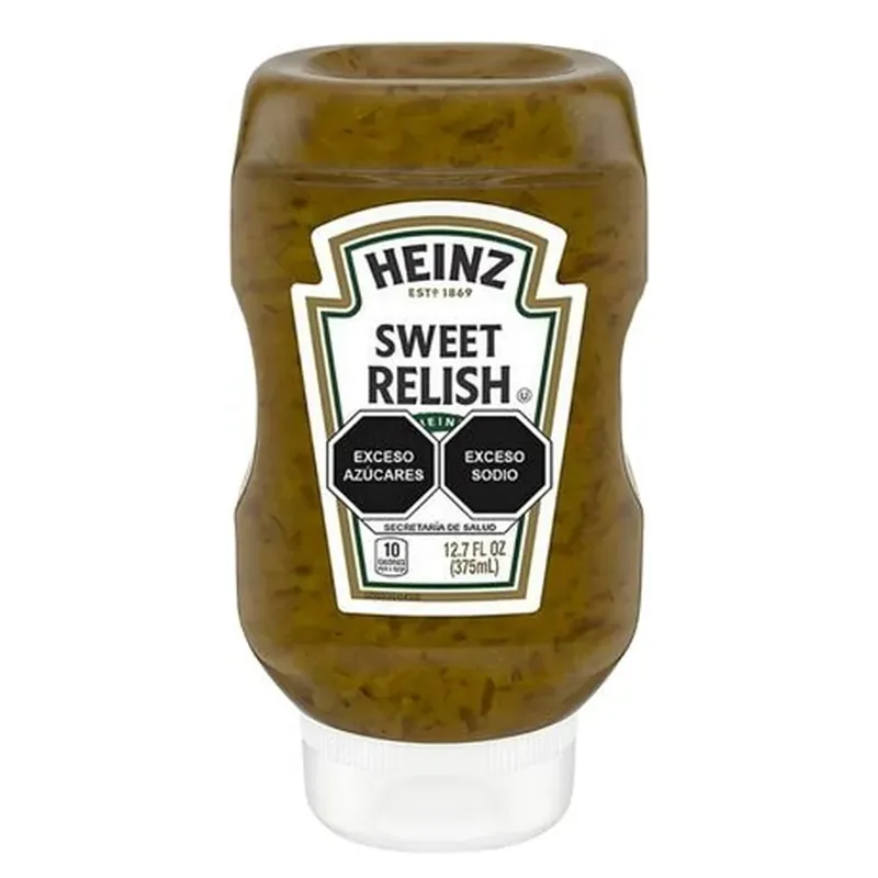 Heinz Relishpet 12/12.7oz — código P12, 12 pz de 12.7 oz