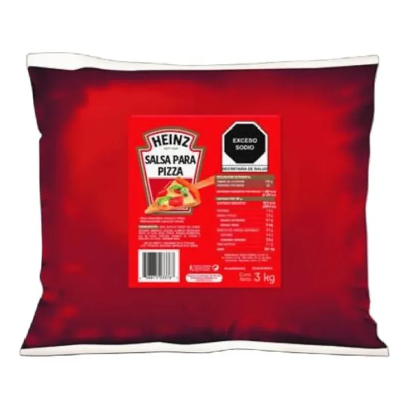 Salsa para Piza Pouch 6/3kg — código SPP, Caja 18 kg (6 x 3 kg)