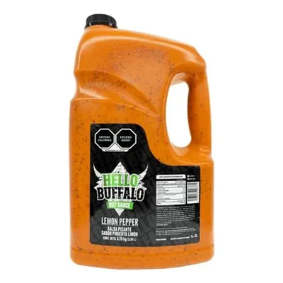 Salsa Hello Buffalo Lemon Pepper de 3.54 L — código SHBLP