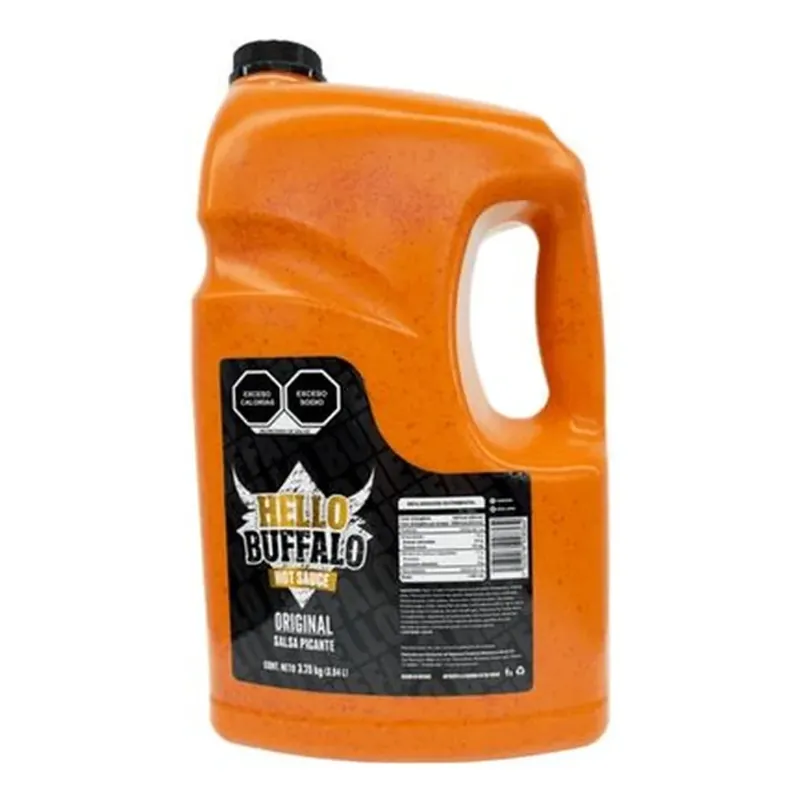 Salsa Hello Buffalo Original de 3.54 L — código SHBO, Galón